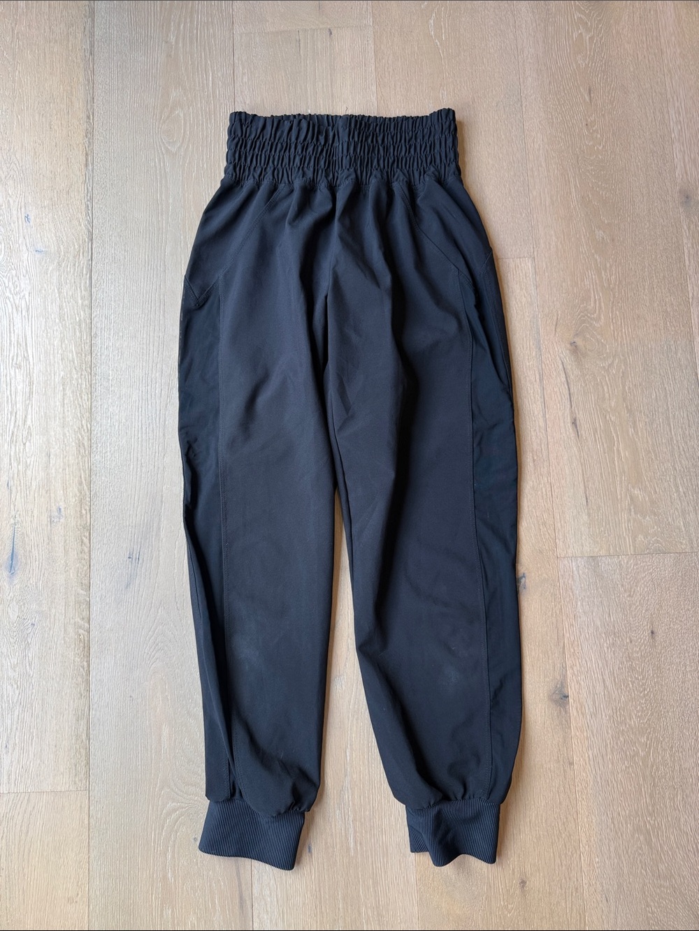 Five Dancewear Black Joggers with mesh panels, Size SA